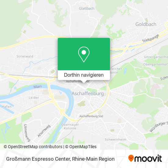 Großmann Espresso Center Karte
