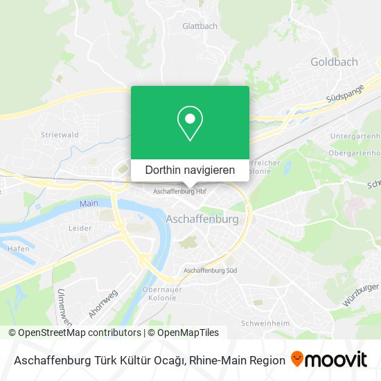 Aschaffenburg Türk Kültür Ocağı Karte