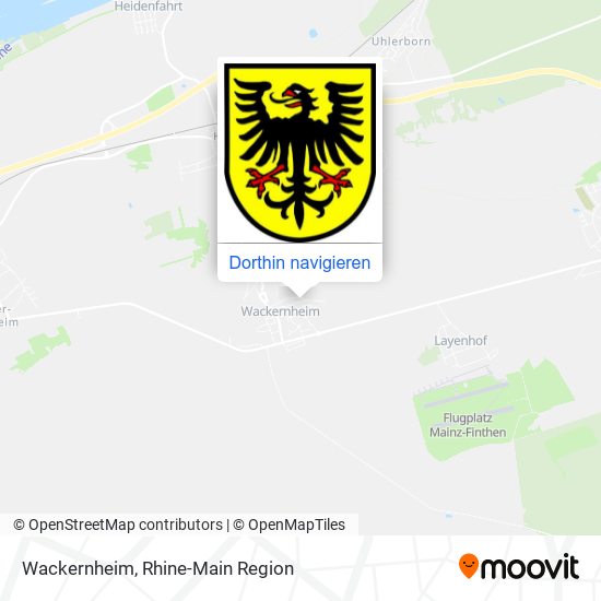 Wackernheim Karte