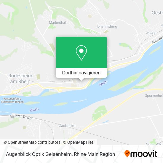 Augenblick Optik Geisenheim Karte