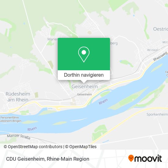 CDU Geisenheim Karte