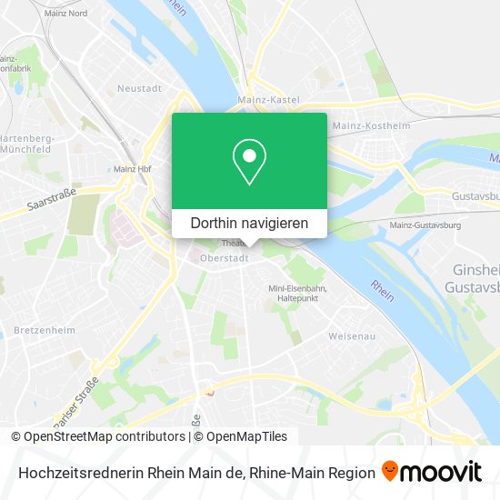 Hochzeitsrednerin Rhein Main de Karte
