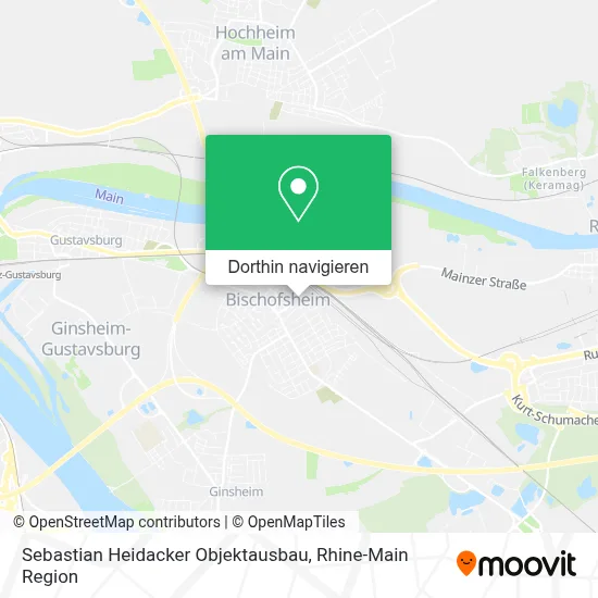 Sebastian Heidacker Objektausbau Karte