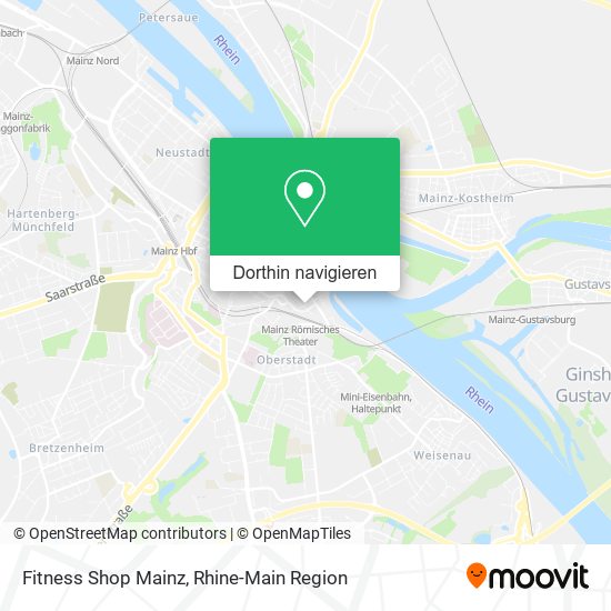 Fitness Shop Mainz Karte