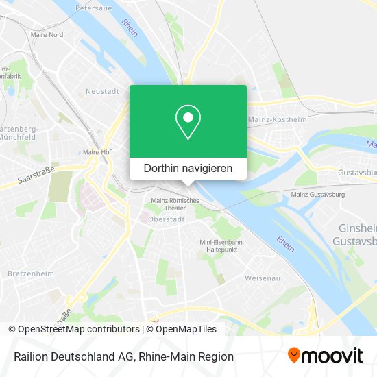 Railion Deutschland AG Karte