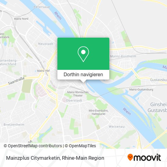 Mainzplus Citymarketin Karte