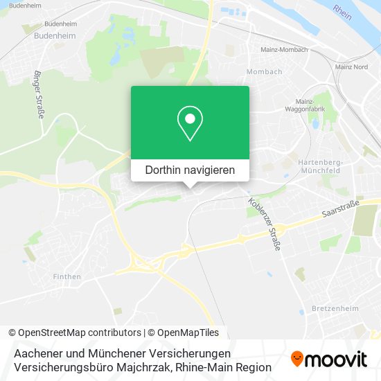 Aachener und Münchener Versicherungen Versicherungsbüro Majchrzak Karte