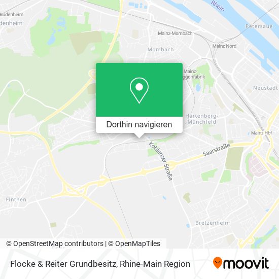 Flocke & Reiter Grundbesitz Karte