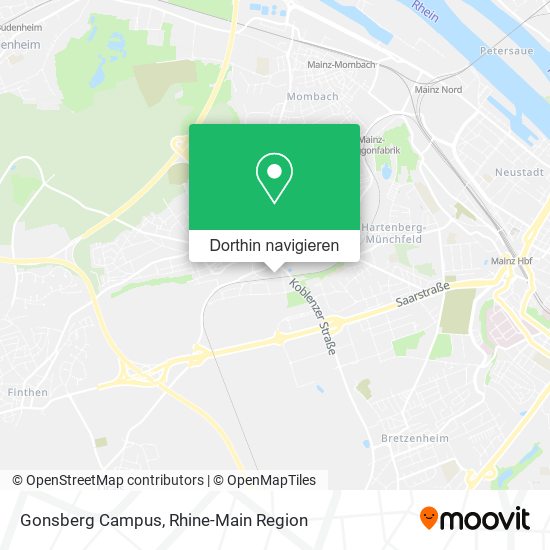 Gonsberg Campus Karte