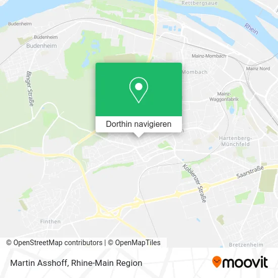 Martin Asshoff Karte