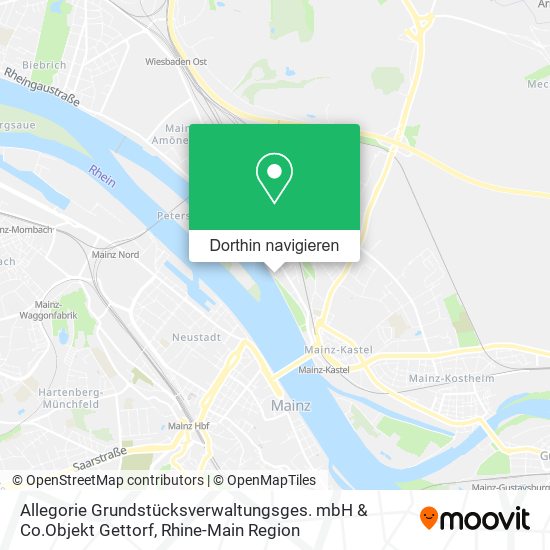 Allegorie Grundstücksverwaltungsges. mbH & Co.Objekt Gettorf Karte