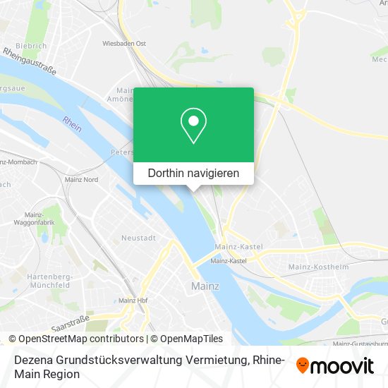Dezena Grundstücksverwaltung Vermietung Karte