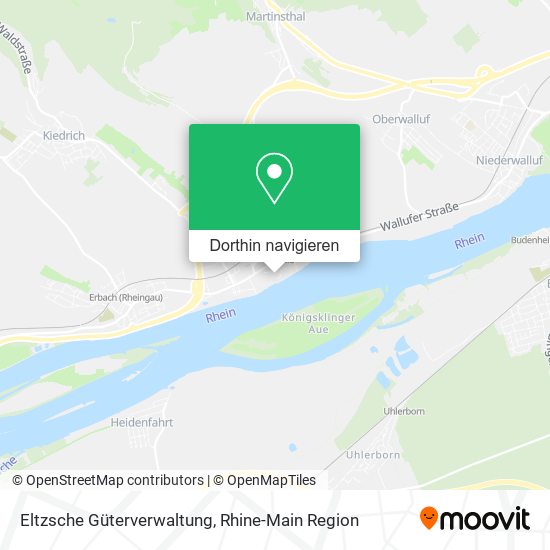 Eltzsche Güterverwaltung Karte