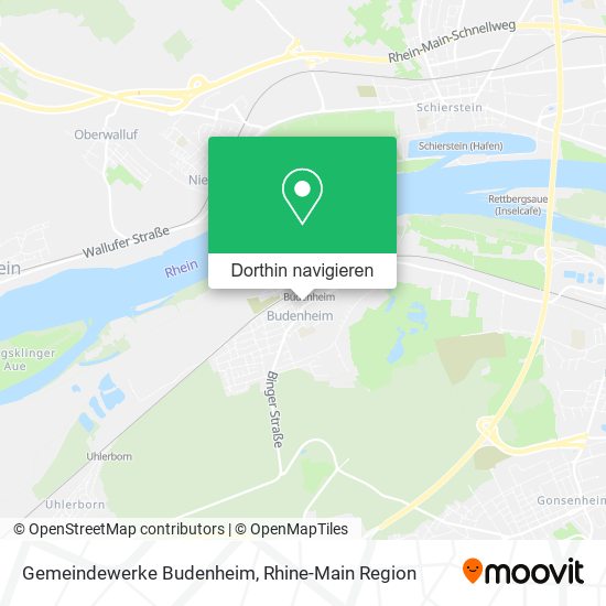 Gemeindewerke Budenheim Karte