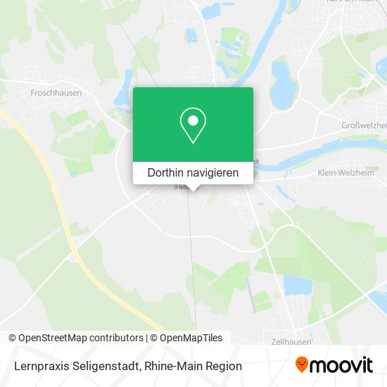 Lernpraxis Seligenstadt Karte