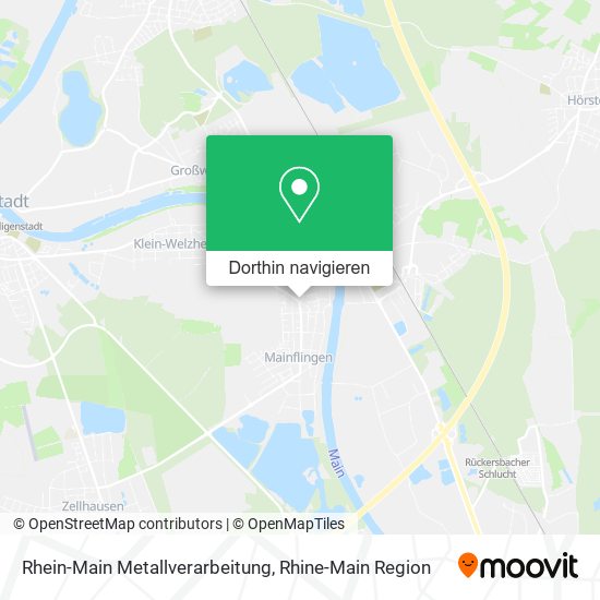 Rhein-Main Metallverarbeitung Karte