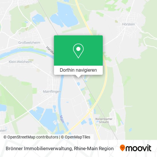 Brönner Immobilienverwaltung Karte