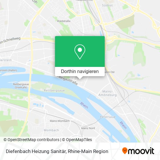 Diefenbach Heizung Sanitär Karte