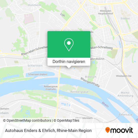 Autohaus Enders & Ehrlich Karte