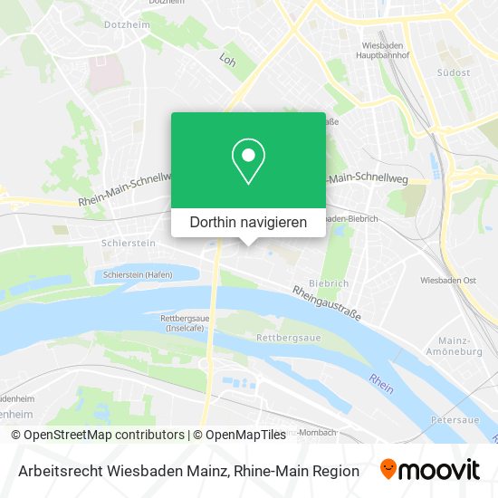Arbeitsrecht Wiesbaden Mainz Karte