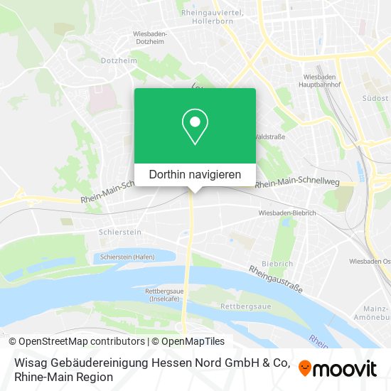 Wisag Gebäudereinigung Hessen Nord GmbH & Co Karte