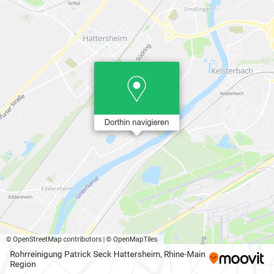 Rohrreinigung Patrick Seck Hattersheim Karte