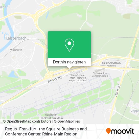 Regus -Frankfurt- the Squaire Business and Conference Center Karte