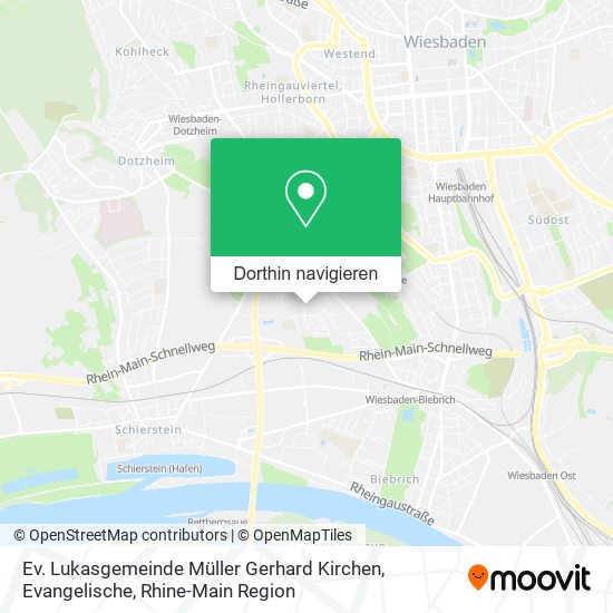 Ev. Lukasgemeinde Müller Gerhard Kirchen, Evangelische Karte