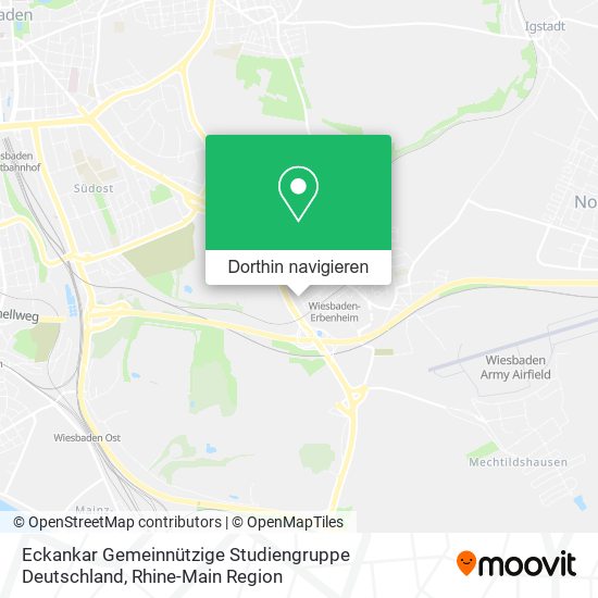 Eckankar Gemeinnützige Studiengruppe Deutschland Karte