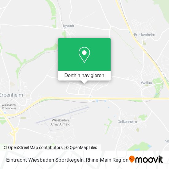 Eintracht Wiesbaden Sportkegeln Karte