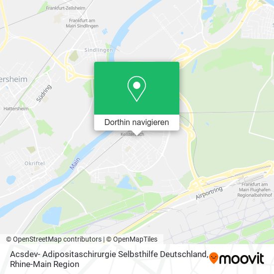 Acsdev- Adipositaschirurgie Selbsthilfe Deutschland Karte