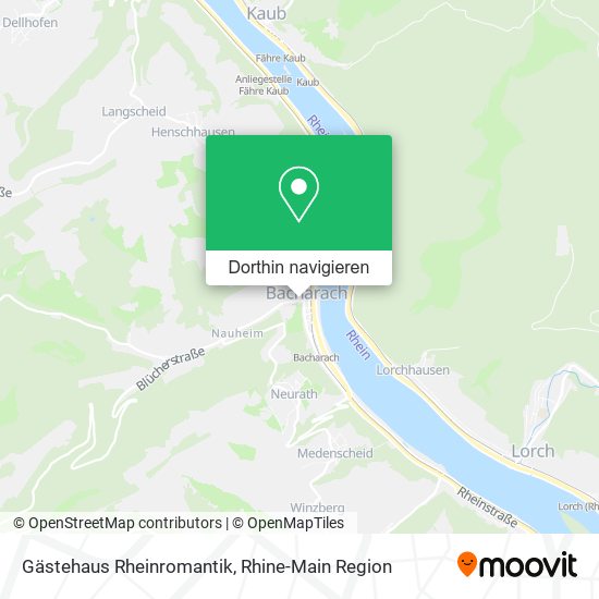 Gästehaus Rheinromantik Karte