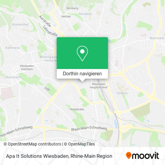 Apa It Solutions Wiesbaden Karte
