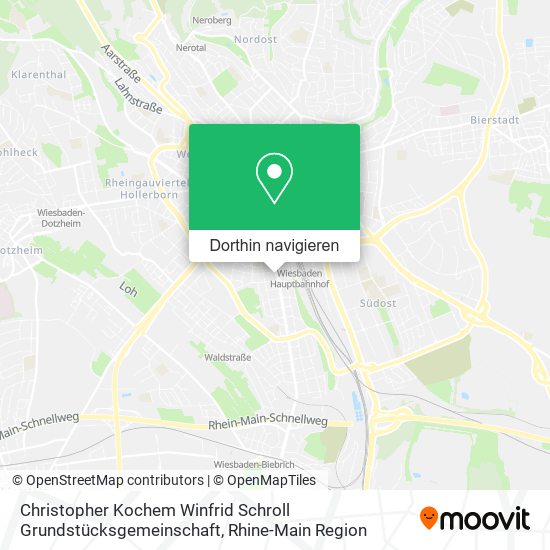 Christopher Kochem Winfrid Schroll Grundstücksgemeinschaft Karte