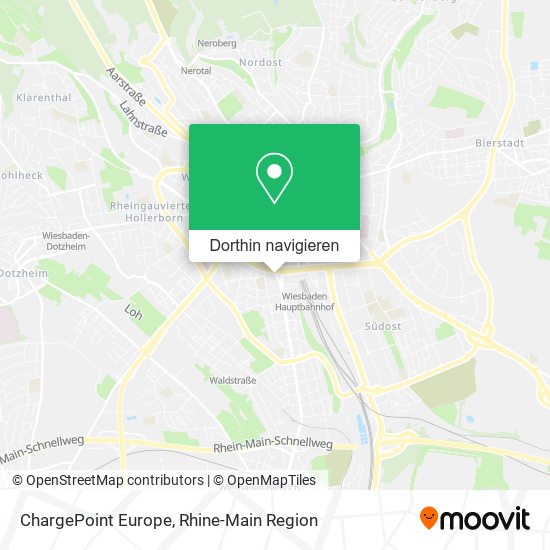 ChargePoint Europe Karte