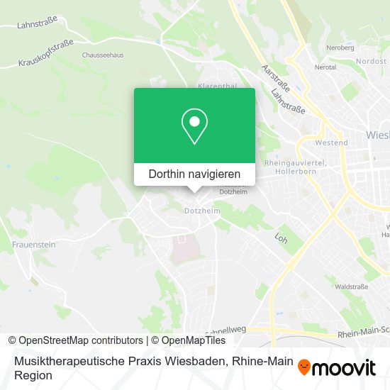 Musiktherapeutische Praxis Wiesbaden Karte