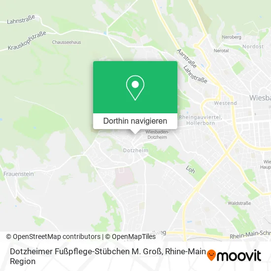 Dotzheimer Fußpflege-Stübchen M. Groß Karte