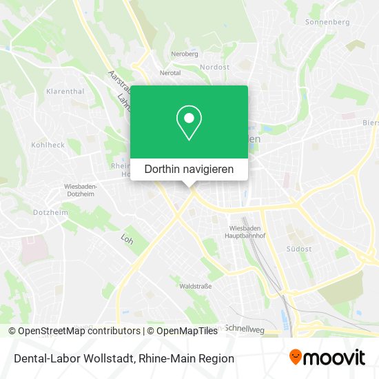Dental-Labor Wollstadt Karte