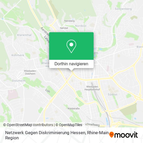 Netzwerk Gegen Diskriminierung Hessen Karte
