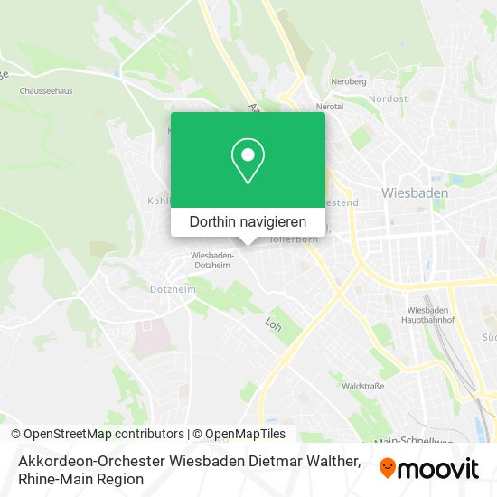 Akkordeon-Orchester Wiesbaden Dietmar Walther Karte