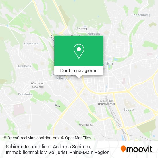 Schimm Immobilien - Andreas Schimm, Immobilienmakler/ Volljurist Karte
