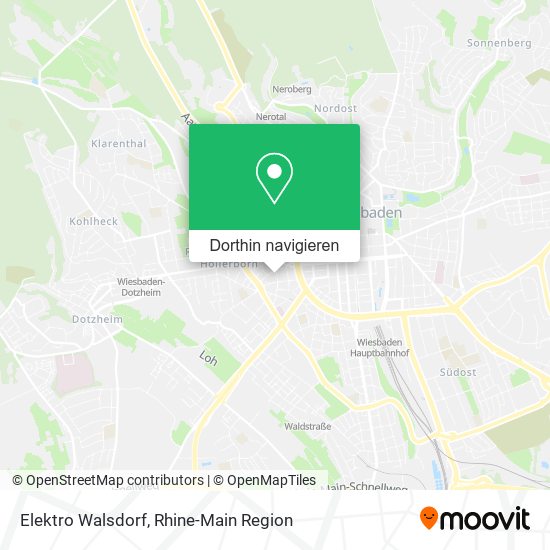 Elektro Walsdorf Karte