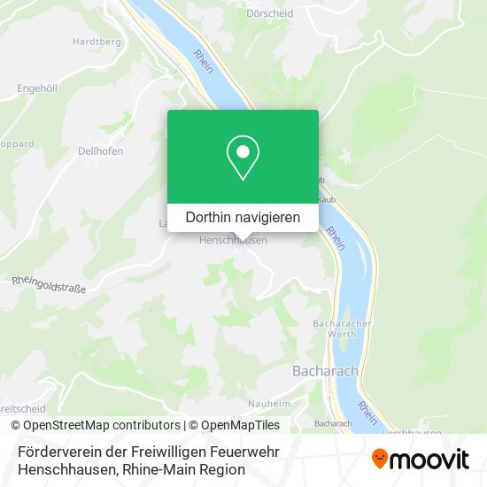 Förderverein der Freiwilligen Feuerwehr Henschhausen Karte