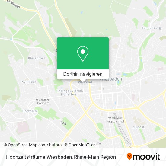 Hochzeitsträume Wiesbaden Karte