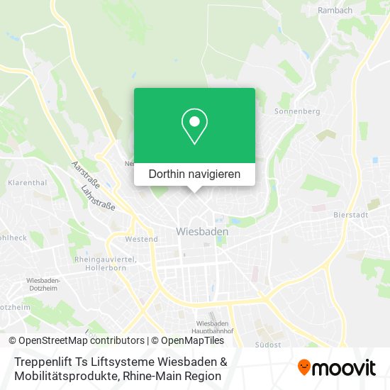 Treppenlift Ts Liftsysteme Wiesbaden & Mobilitätsprodukte Karte