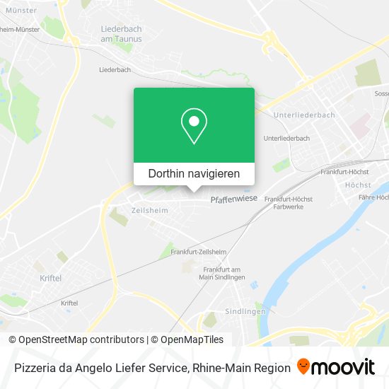 Pizzeria da Angelo Liefer Service Karte