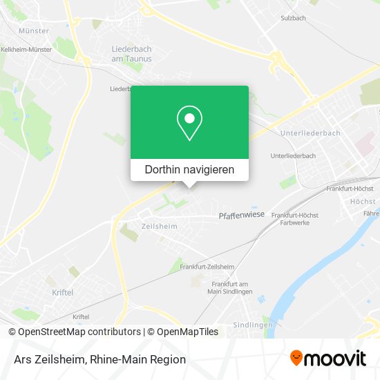 Ars Zeilsheim Karte