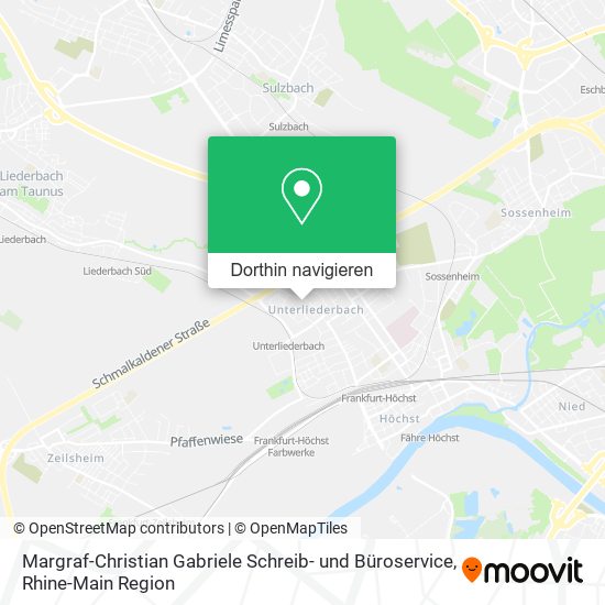 Margraf-Christian Gabriele Schreib- und Büroservice Karte