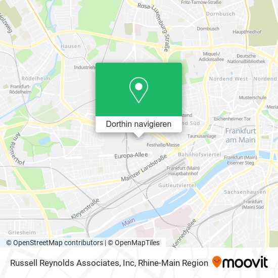 Russell Reynolds Associates, Inc Karte