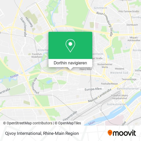 Qjvoy International Karte